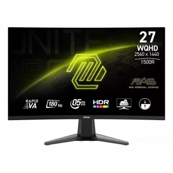 MSI MAG 27CQ6F kompiuterio monitorius 68,6 cm (27 colių) 2560 x 1440 pikselių Quad HD LCD juodas