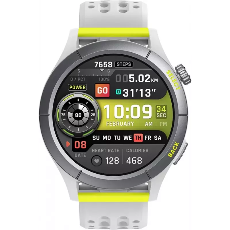Amazfit Cheetah 3.53 cm (1.39 colio) AMOLED 46,7 mm Skaitmeninis 454 x 454 pikselių Liečiamas ekranas Pilka GPS (palydovas)