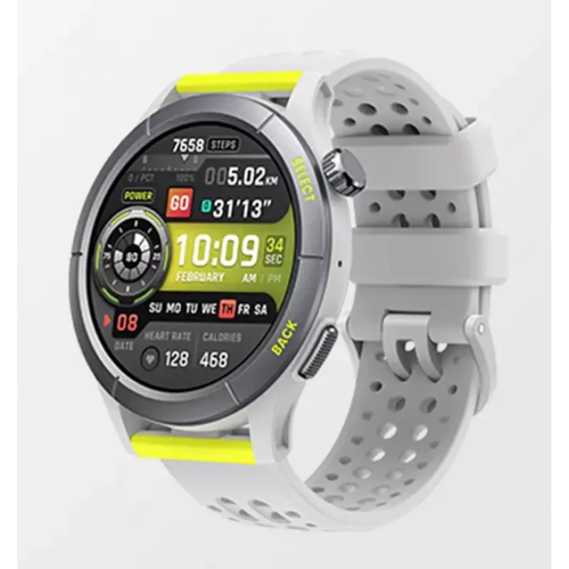 Amazfit Cheetah 3.53 cm (1.39 colio) AMOLED 46,7 mm Skaitmeninis 454 x 454 pikselių Liečiamas ekranas Pilka GPS (palydovas)