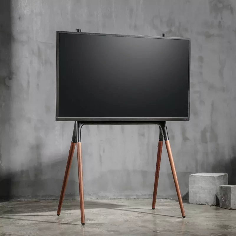Neomounts NM-M1000Juoda TV grindų stovas 37-70 colių, 40 kg, 94 cm (37 coliai), 177,8 cm (70 colių), 200 x 200 mm, 600 x 400 mm, 0 - 1380 mm