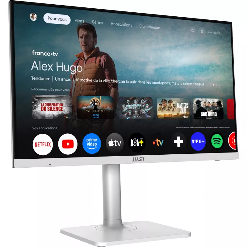 MSI Modern MD272UPSW kompiuterio monitorius 68,6 cm (27 colių) 3840 x 2160 pikselių 4K Ultra HD baltas