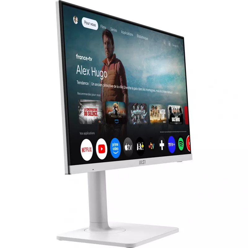 MSI Modern MD272UPSW kompiuterio monitorius 68,6 cm (27 colių) 3840 x 2160 pikselių 4K Ultra HD baltas