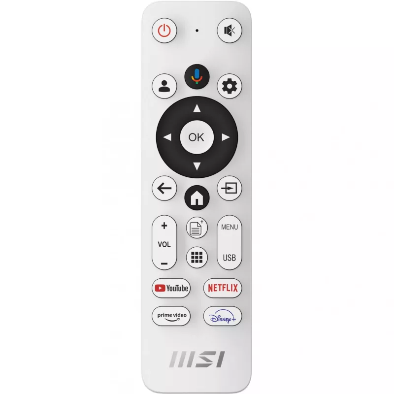 MSI Modern MD272UPSW kompiuterio monitorius 68,6 cm (27 colių) 3840 x 2160 pikselių 4K Ultra HD baltas