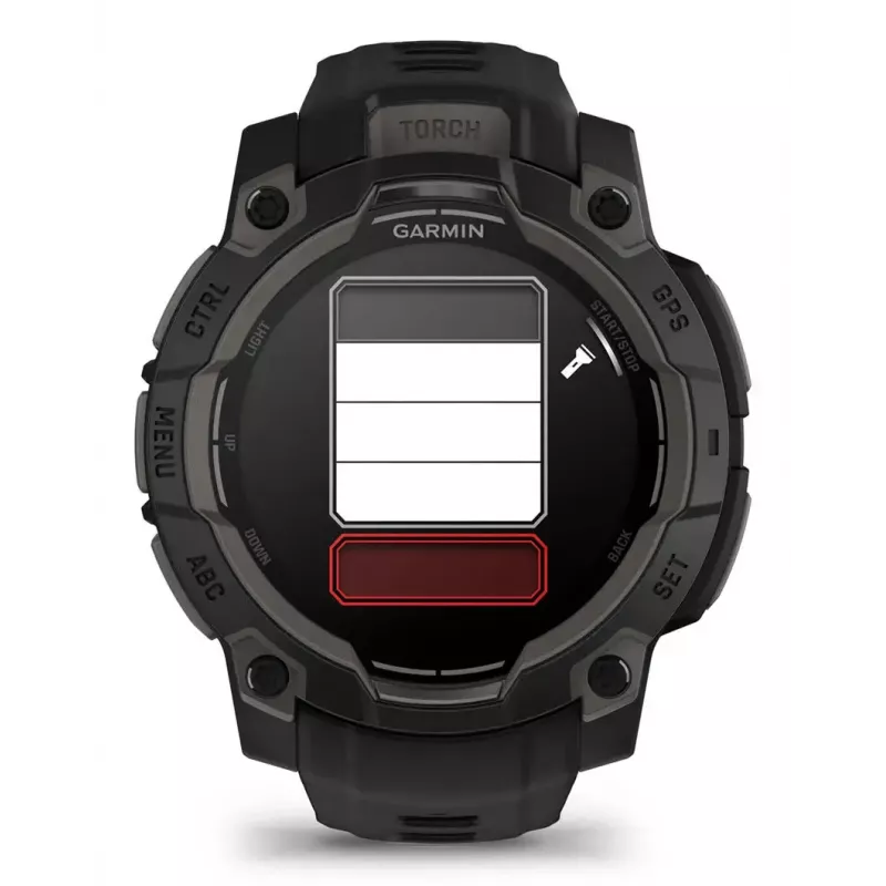 Išmanusis laikrodis Garmin Instinct 3 AMOLED Juoda
