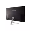 Viewsonic VX3276-4K-MHD-2 kompiuterio monitorius 81,3 cm (32 colių) 3840 x 2160 pikselių 4K Ultra HD LCD juodas, sidabrinis
