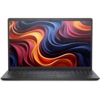 Nešiojamas kompiuteris Dell — AMD Ryzen 5 7520U, 15,6 colio FHD, 8 GB LPDDR5, 512 GB SSD, Windows 11 Pro, juodos spalvos