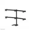 “Neomounts” FPMA-D700DD6 monitoriaus stovas 10–27 col., laisvai pastatomas / per kiaurymę, 8 kg, 25,4 cm (10 col.), 68,6 cm (27 col.), 100 x 100 mm, juodas