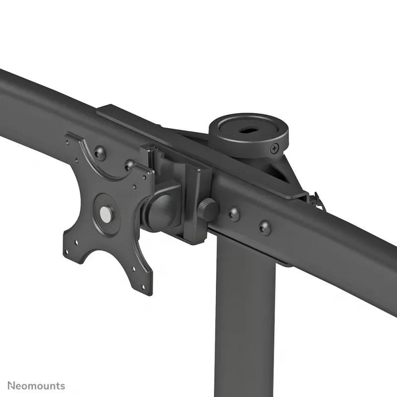 “Neomounts” FPMA-D700DD6 monitoriaus stovas 10–27 col., laisvai pastatomas / per kiaurymę, 8 kg, 25,4 cm (10 col.), 68,6 cm (27 col.), 100 x 100 mm, juodas
