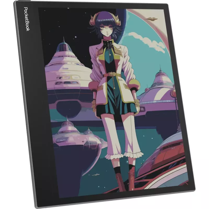 El. knygų skaitytuvas PocketBook InkPad Eo 10,3 colio 64 GB Wi‑Fi — 10,3 colio E Ink Kaleido, jutiklinis ekranas, MicroSD