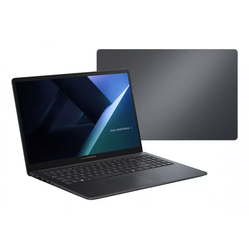 ASUS ExpertBook B1 B1503CVA-S71833X Intel Core 3 100U nešiojamas kompiuteris 39,6 cm (15,6 colio) Full HD 16 GB DDR5-SDRAM 256 GB SSD Wi-Fi 6 (802.11ax) Windows 11 Pro juoda, pilka