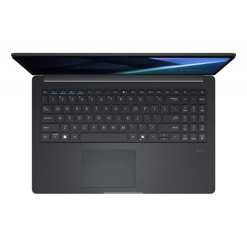 ASUS ExpertBook B1 B1503CVA-S71833X Intel Core 3 100U nešiojamas kompiuteris 39,6 cm (15,6 colio) Full HD 16 GB DDR5-SDRAM 256 GB SSD Wi-Fi 6 (802.11ax) Windows 11 Pro juoda, pilka