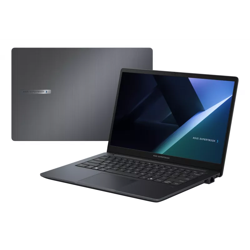 ASUS ExpertBook B1 B1403CVA-S61861X Intel Core 5 120U nešiojamas kompiuteris 35,6 cm (14 colių) Full HD 16 GB DDR5-SDRAM 512 GB SSD Wi-Fi 6E (802.11ax) Windows 11 Pro pilka