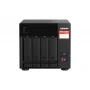 QNAP TS-473A NAS bokštinis Ryzen Embedded V1500B 8 GB DDR4 0 TB QNAP Turbo System juodos spalvos