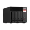 QNAP TS-473A NAS bokštinis Ryzen Embedded V1500B 8 GB DDR4 0 TB QNAP Turbo System juodos spalvos
