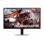 Monitorius Samsung G80SD 32 colių OLED 3840 x 2160 16:9 0.03 ms USB 3.2 Gen 1 VESA aukščio reguliavimu sidabrinis