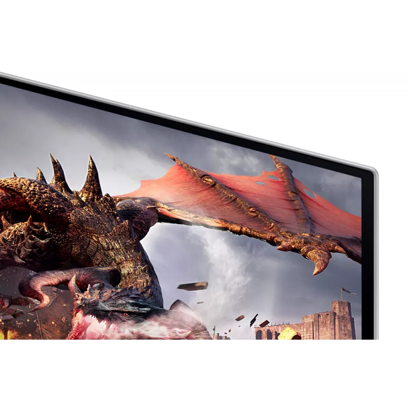 Monitorius Samsung G80SD 32 colių OLED 3840 x 2160 16:9 0.03 ms USB 3.2 Gen 1 VESA aukščio reguliavimu sidabrinis
