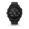 Sportinis išmanusis laikrodis GARMIN fenix 8 Black — 51 mm korpusas, Safyro lęšis, saulės energija, GPS, 32 GB, 10 ATM, 1,3 colio ekranas