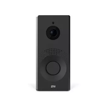 Vaizdo domofonas 2N IP One juodos spalvos — 1920×1440, 30 fps, IP66, IK08