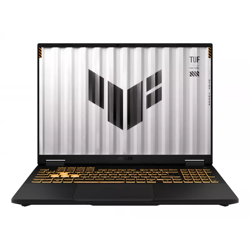 ASUS TUF Gaming F16 FX608JH-RV002W Intel® Core™ i5 i5-13450HX nešiojamas kompiuteris 40,6 cm (16 colių) WUXGA 16 GB DDR5-SDRAM 512 GB SSD NVIDIA® GeForce RTX™ 5050 Wi-Fi 6E (802.11ax) Windows 11 Home pilka