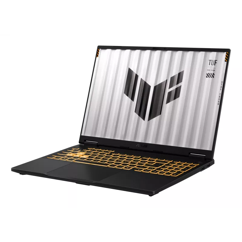 ASUS TUF Gaming F16 FX608JH-RV002W Intel® Core™ i5 i5-13450HX nešiojamas kompiuteris 40,6 cm (16 colių) WUXGA 16 GB DDR5-SDRAM 512 GB SSD NVIDIA® GeForce RTX™ 5050 Wi-Fi 6E (802.11ax) Windows 11 Home pilka