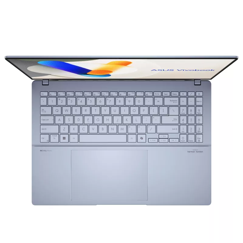 ASUS Vivobook S16 OLED S5606CA-RI069W Intel Core Ultra 7 255H nešiojamas kompiuteris 40,6 cm (16 colių) 3K 16 GB LPDDR5x-SDRAM 1 TB SSD Wi-Fi 7 (802.11be) Windows 11 Home mėlyna