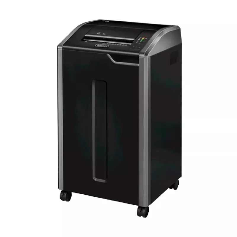 Fellowes 100063597 popieriaus smulkintuvas, mikro pjovimo, juodas
