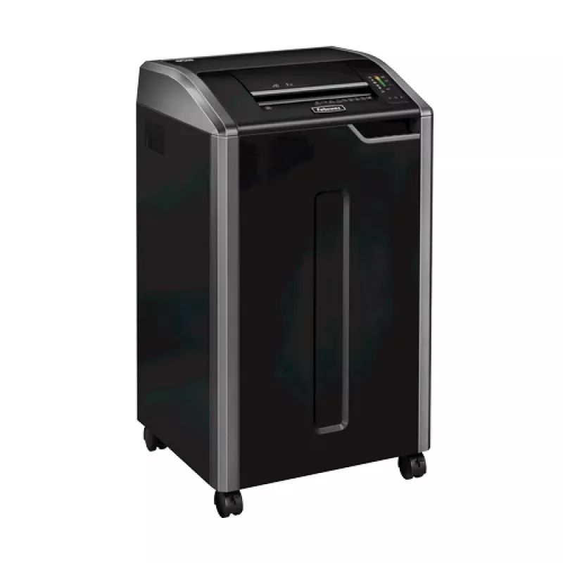 Fellowes 100063597 popieriaus smulkintuvas, mikro pjovimo, juodas