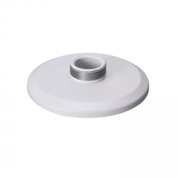 Sieninis/lubinis laikiklis DAHUA PFA101 apsaugos kamerų, 1/2 colio sriegis, Ø15,9 cm, aukštis 35 mm, baltas