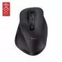 TRUST Fyda Office dešiniarankė belaidė pelė – RF + Bluetooth, optinė 2400 DPI, 6 mygtukai, juoda