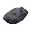TRUST Fyda Office dešiniarankė belaidė pelė – RF + Bluetooth, optinė 2400 DPI, 6 mygtukai, juoda