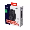 TRUST Fyda Office dešiniarankė belaidė pelė – RF + Bluetooth, optinė 2400 DPI, 6 mygtukai, juoda