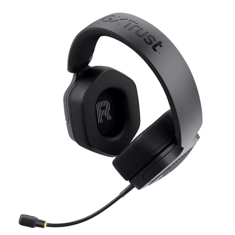 Ausinės TRUST GXT 493PS Carus — laidinės ir belaidės (Bluetooth), Circumaural, galvos juostelė, 20–20000 Hz, 1,2 m, juodos
