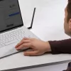 Belaidis USB Wi‑Fi adapteris TP‑LINK Archer TX35U PLUS — Wi‑Fi 6 dviejų juostų 1201 Mbit/s, maitinamas USB, juodas