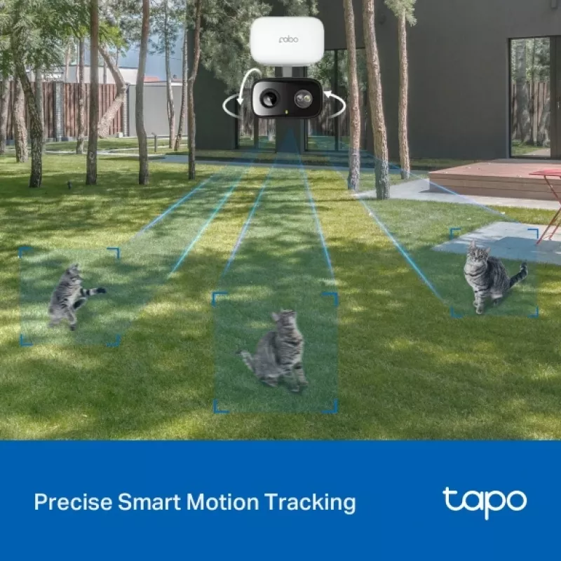 Apsaugos kamera TP-LINK Tapo C206 – vidaus/lauko 1080p HD, pakreipimas ir pasukimas, naktinis matymas, dvipusis garsas