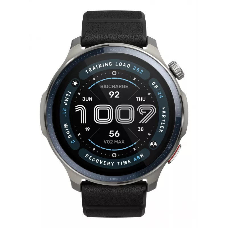 Amazfit Balance 2 Juoda (W2429GL1N)