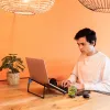 R-Go Tools nešiojamojo kompiuterio stovas R-Go Steel Travel, ergonomiškas ir sulankstomas, tinkamas 10–22 colių nešiojamiesiems kompiuteriams, juodas