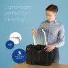 R-Go Tools nešiojamojo kompiuterio stovas R-Go Riser Basic, sulankstomas ir reguliuojamas nešiojamojo kompiuterio stovas, aliuminis, sidabrinis
