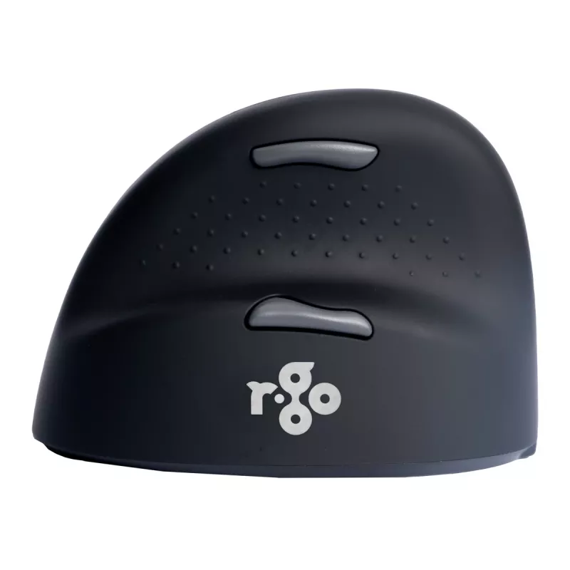 R-Go Tools ergonominė pelė R-Go HE Break su pertraukų programine įranga, vidutinė (plaštakos dydis 165–185 mm), kairiarankiams, Bluetooth, juoda