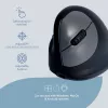 R-Go Tools ergonominė pelė R-Go HE Break su pertraukų programine įranga, vidutinė (plaštakos dydis 165–185 mm), kairiarankiams, Bluetooth, juoda