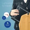 „R-Go Tools“ planšetės ir nešiojamojo kompiuterio stovas „R-Go Riser Duo“, tinkamas 10–22 colių ekranams, juodas