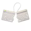 R-Go Tools Ergonominė klaviatūra R-Go Split Break su pertraukų programine įranga, ergonominė padalyta klaviatūra, QWERTY (UK), Bluetooth, balta