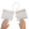 R-Go Tools Ergonominė klaviatūra R-Go Split Break su pertraukų programine įranga, ergonominė padalyta klaviatūra, QWERTY (UK), Bluetooth, balta