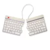 R-Go Tools Ergonominė klaviatūra R-Go Split Break su pertraukų programine įranga, ergonominė padalyta klaviatūra, QWERTY (UK), Bluetooth, balta
