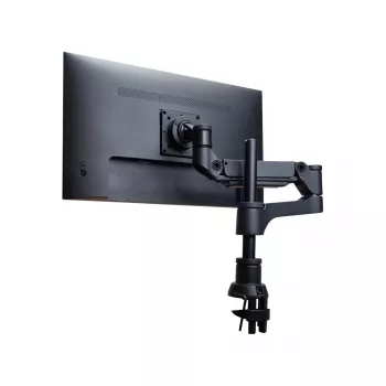 R-Go Tools Monitoro rankena R-Go Caparo Single, visiškai reguliuojama su dujine spyruokle, 3–9 kg apkrova, 100 % žiedinė, juoda