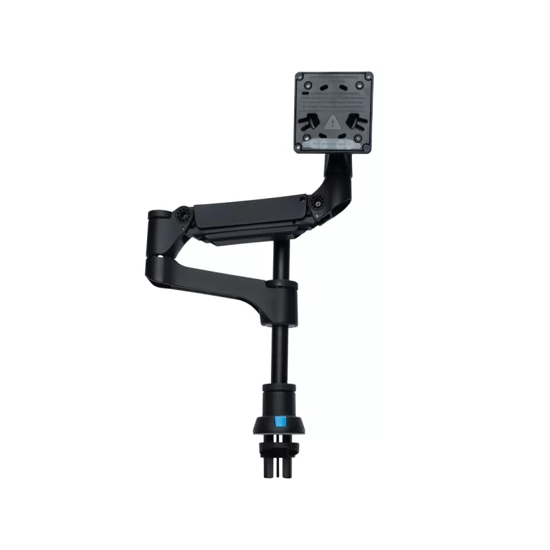 R-Go Tools Monitoro rankena R-Go Caparo Single, visiškai reguliuojama su dujine spyruokle, 3–9 kg apkrova, 100 % žiedinė, juoda