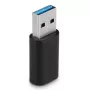 Lindy USB 3.2 Type A į C adapteris, USB 3.2 Type A, USB 3.2 Type C, juoda
