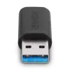 Lindy USB 3.2 Type A į C adapteris, USB 3.2 Type A, USB 3.2 Type C, juoda