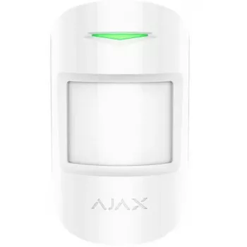 Ajax MotionProtect pasyvus infraraudonųjų spindulių PIR jutiklis belaidis sieninis baltas