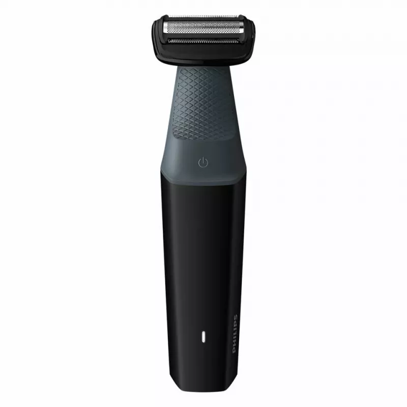 Kūno kirpimo mašinėlė Philips BODYGROOM Series 3000 BG3017/01 atspari purslams juoda pilka