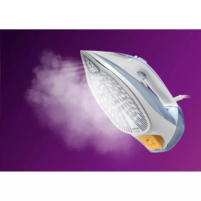 Garų lygintuvas „Philips 7000“ serija DST7011/20 — 2600 W, 0,3 l bakelis, SteamGlide Plus padas, vertikalus garinimas